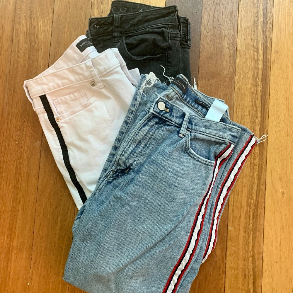 Bundle of Women's Pants -- Three Pairs of Jeans Around Same Sizing